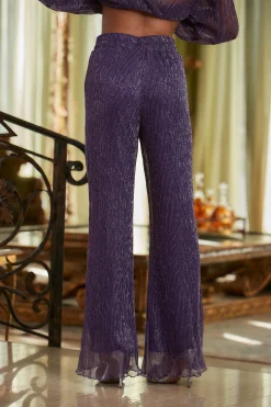 New Victoria Purple Pull On Pants Pants