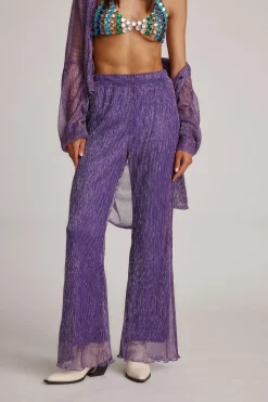 New Victoria Purple Pull On Pants Pants